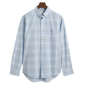 GANT Regular Fit Checked Poplin Shirt